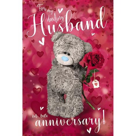 3D Holographic Husband Me to You Bear Anniversary Card